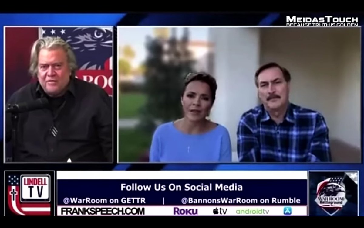 MyMeltingPotFam's tweet photo. Mike Lindell and Kari Lake look like a couple getting ready to go purge their neighbors!
- Coach D #MeidasTouch https://t.co/3wfhiiLIjn