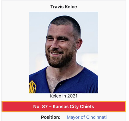 CBSSports's tweet photo. the new Mayor of Cincy 😂 https://t.co/ISKo79huVz