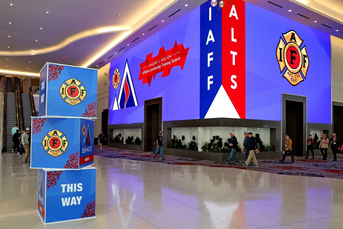 IAFFofficial's tweet photo. At #ALTS23, our members came ready to #TrainforExcellence. Today, affiliate leaders took part in health screenings, attended pre-conference trainings, and benefited from in-person networking. We look forward to a great week! https://t.co/1q7As7FDaT