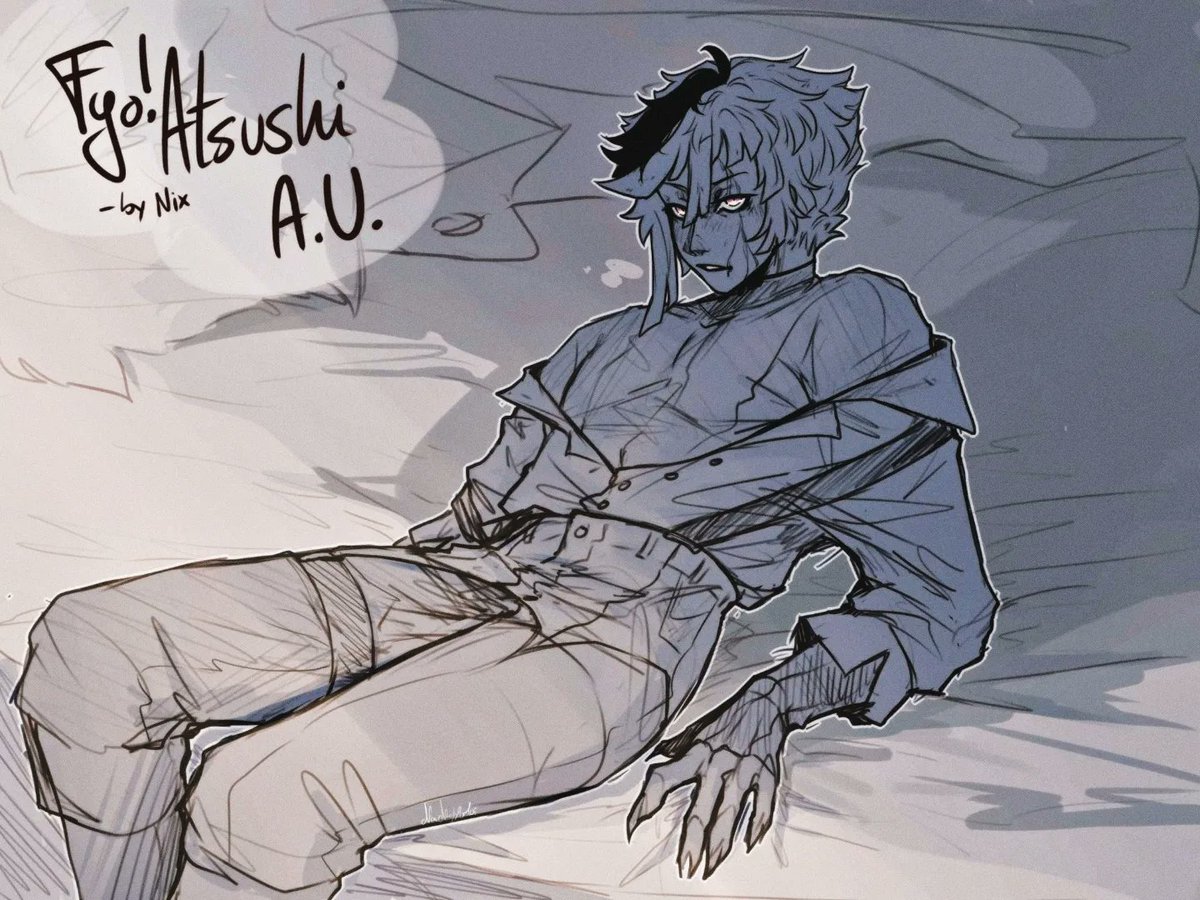 Nix_Memphis's tweet image. He&apos;s posing for Vogue~
From my Fyo!Atsushi A.U.- 
SOME FanService ♡

-Nix🌙
#BSD #bsdtwt #bsdseason4 #bsdfanart #BungouStrayDogs #bungosd #bungostraydogs