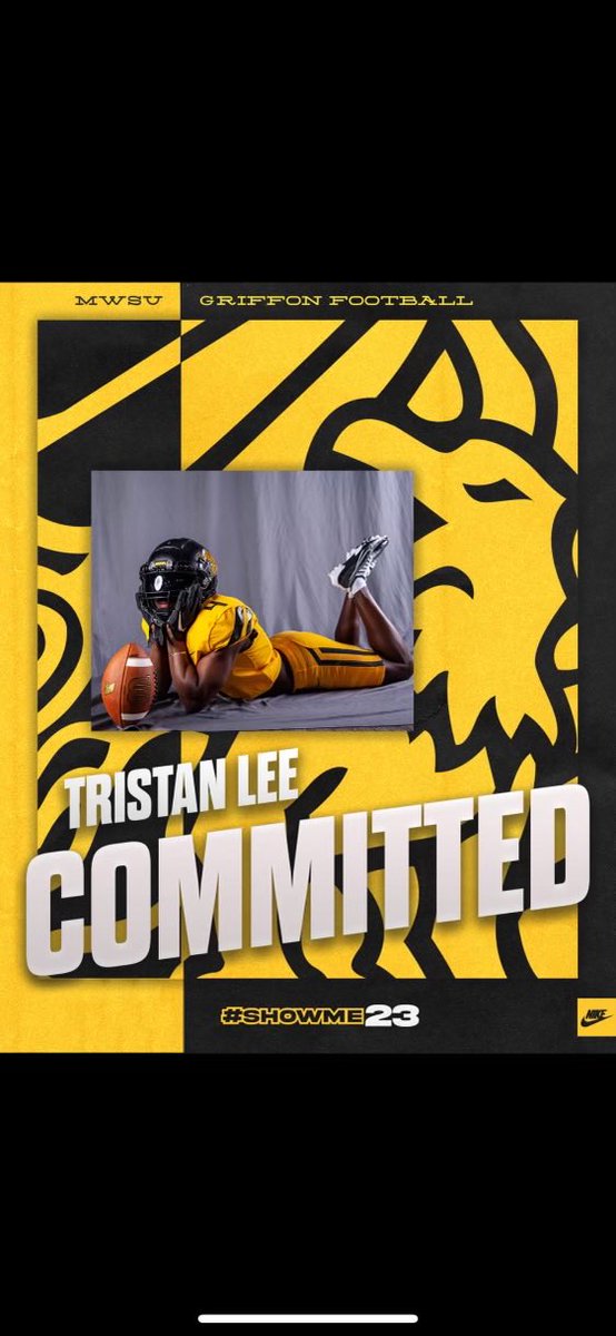 100!% All In, thanks to my lord and savior for all my blessings! My mom and dad for your love and support! My family for always cheering I, love u all! Last, but not least all my coaches, teammates and fans I say Thanks! Missouri Western thanks for the offer , I do accept!