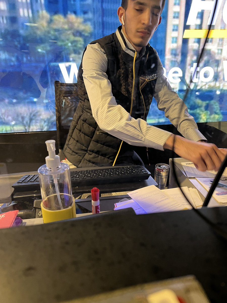 Customer service agent Ahmed at <a href="/Hertz/">Hertz</a> Reagan Airport (DCA) location thinks is perfectly ok to argue speak rudely to a customer, argue them down about the definition of “leisure” and talk over them. He got the wrong one today though. I will not be disrespected.