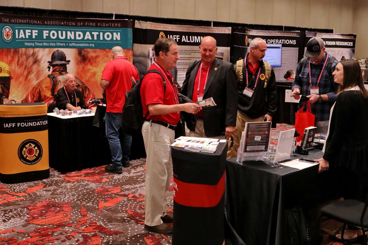 IAFFofficial's tweet photo. At #ALTS23, our members came ready to #TrainforExcellence. Today, affiliate leaders took part in health screenings, attended pre-conference trainings, and benefited from in-person networking. We look forward to a great week! https://t.co/1q7As7FDaT
