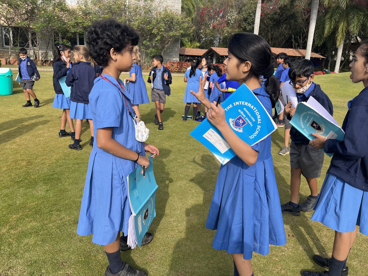 nandita27481808's tweet photo. Grade 3 collaborates to investigate into investigations around the world #visiblethinkingroutines #giveonegetone #fishbonediscussion #inquiry @TISBangalore https://t.co/yWYZG8cwHt