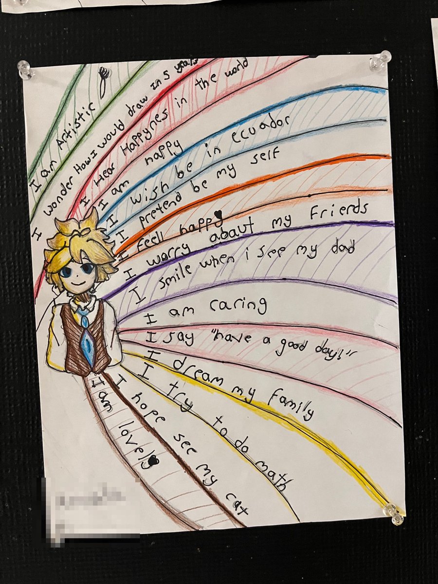 RosemontCBE's tweet photo. I Am Poems, by Grade 3/4 Ss. I AM POEMS are special poems written by “you” and all about “you!”  Feeling welcome, respected and safe at school means everyone is known, and appreciated for who they are. #wearecbe https://t.co/ROBcfRCXji