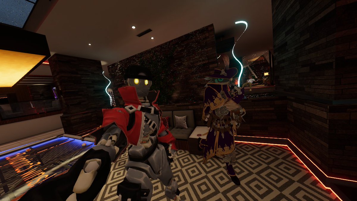 SummerVoltage's tweet photo. Found me the best dressed wiggler the other day in #VRChat https://t.co/CGmK0xRJ6X