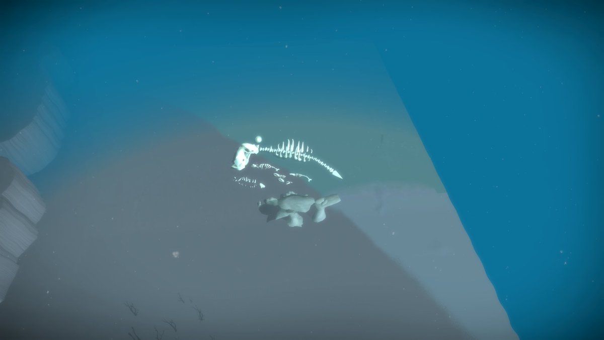 SelfieSpec's tweet photo. I found this big monster skeleton with several small whale looking skeletons in the fatigue zone of Vashj'ir. The floating pearl had me interested so I went to check it out but died instantly on my way over D:

#warcraft 
#Vashjir
#exploration 
#worldofwarcraft https://t.co/NR1qryKxWn