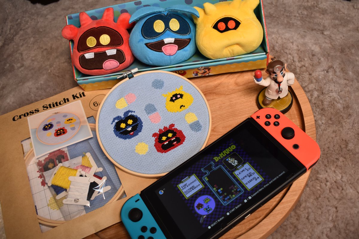 SugarBplays's tweet photo. #NintendoSwitch #virus 
I enjoy playing Dr. Mario and listening to the Chill/Fever song before bed time.
https://t.co/YqMiWaWJCO
(Do it yourself beginner friendly Dr.mario kit) https://t.co/6Bn1kmfOEw