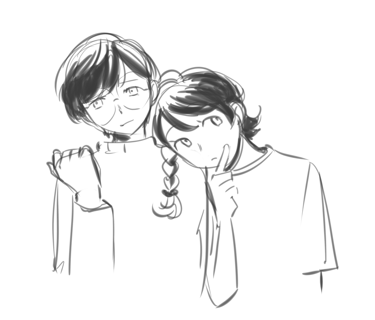 they call each other different gendered terms and pronouns to confuse people 