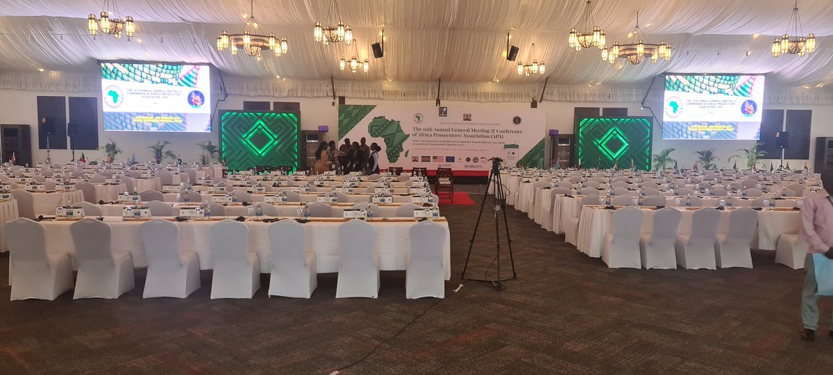 ODPP_KE's tweet photo. D-Day: The APA Conference is here! Over 300 delegates from 40 African countries are gathering to share best practices in prosecuting transnational organised crimes in Africa. #HakiNaUsawa #APAConference #StopTOC @ApaAfrican @UNOPS https://t.co/eiTapbCS13