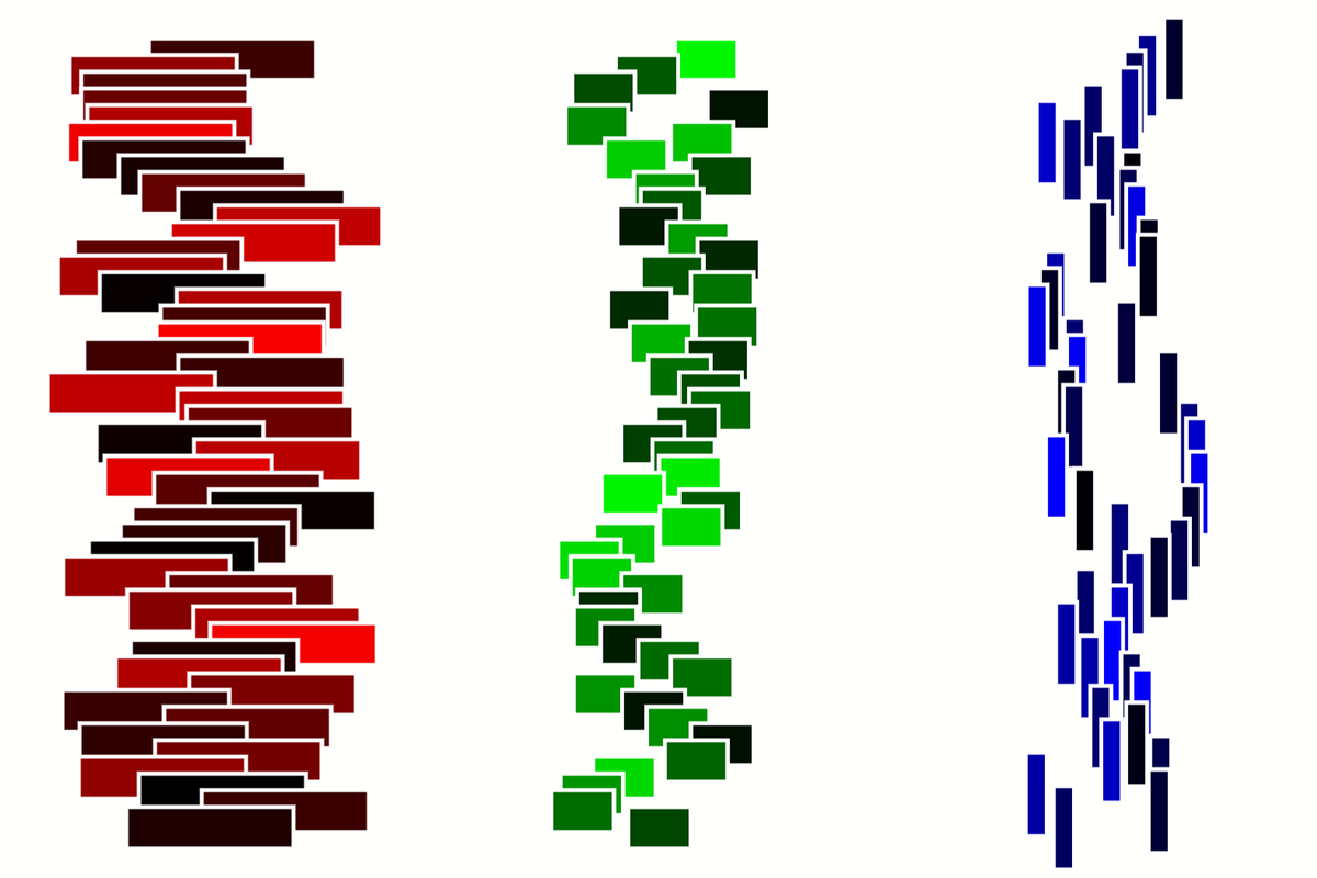 foedorum's tweet photo. With some variations.

#p5js #genArt #abstract https://t.co/TbG1SHden3