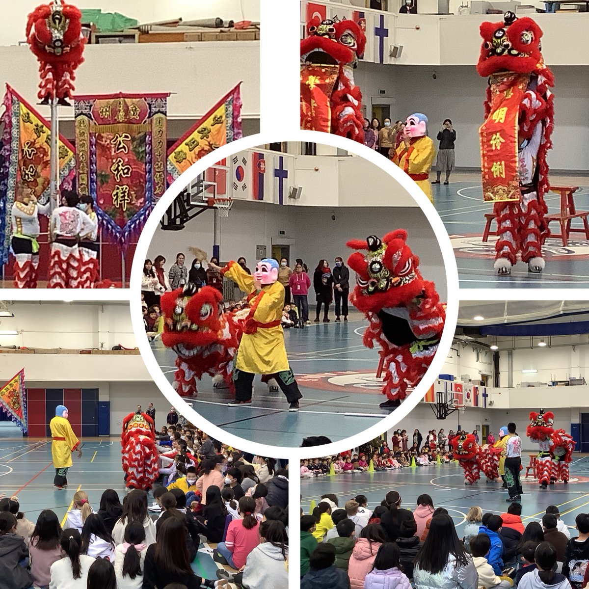 After 14 weeks w/o Ss, #AISGZ jumped back into in-person learning w/ a traditional Lion Dance. It was great to finally see our Ss face-to-face once again!
