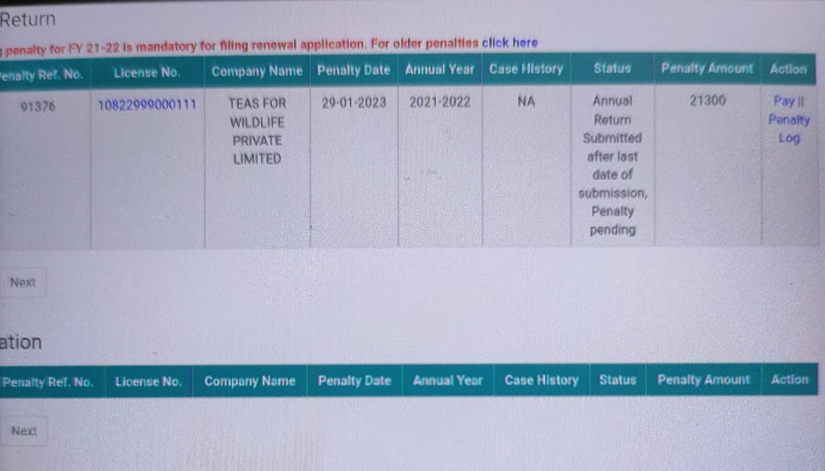 AMITKACKROT's tweet photo. Started tea export business got fssai license without any agent, they need return file which never notified or inform just charging 21300/r because website charge 100/ day from year without notifying. @PMOIndia @fssaiindia that's not how you increase export from India 😓. Help !! https://t.co/ixsF2e3zDH