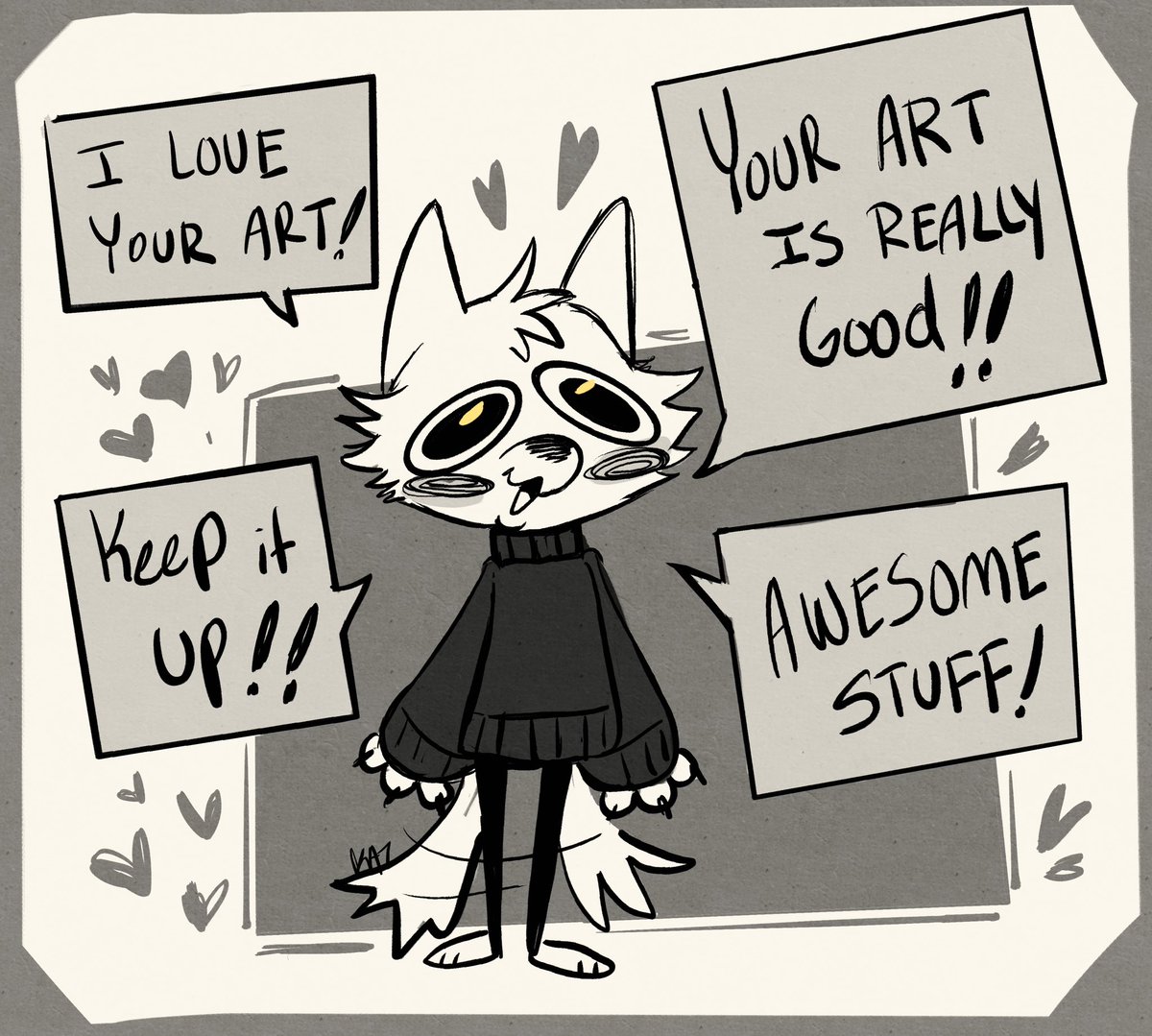 Art is hard, you’re doing great ⭐️