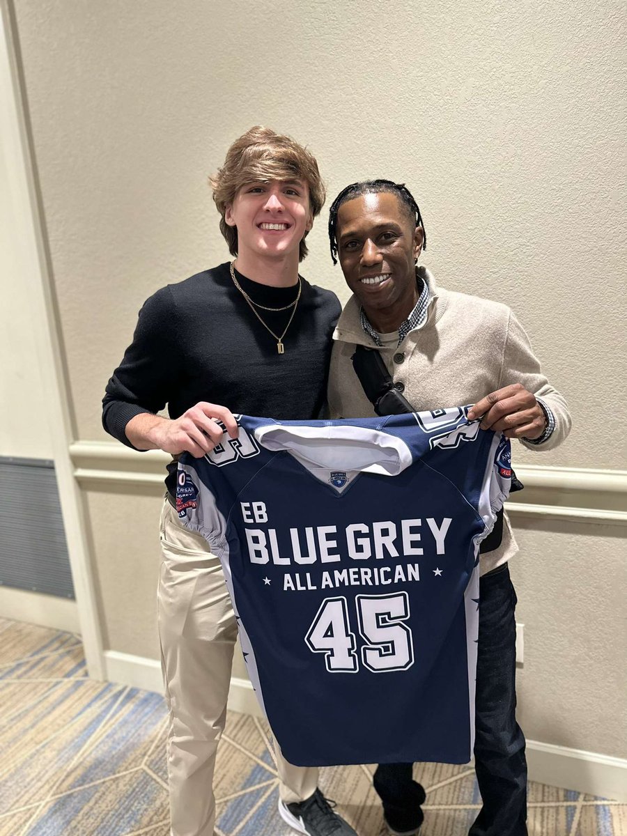 Blessed to be playing on ESPN 3 tomorrow in the Buccaneers stadium at 1:00(EST) <a href="/BlueGreyFB/">Blue-Grey All-American Bowl</a> <a href="/dritowel/">Dri-Towel</a>