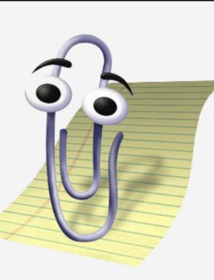 Does anyone else remember Clippy?