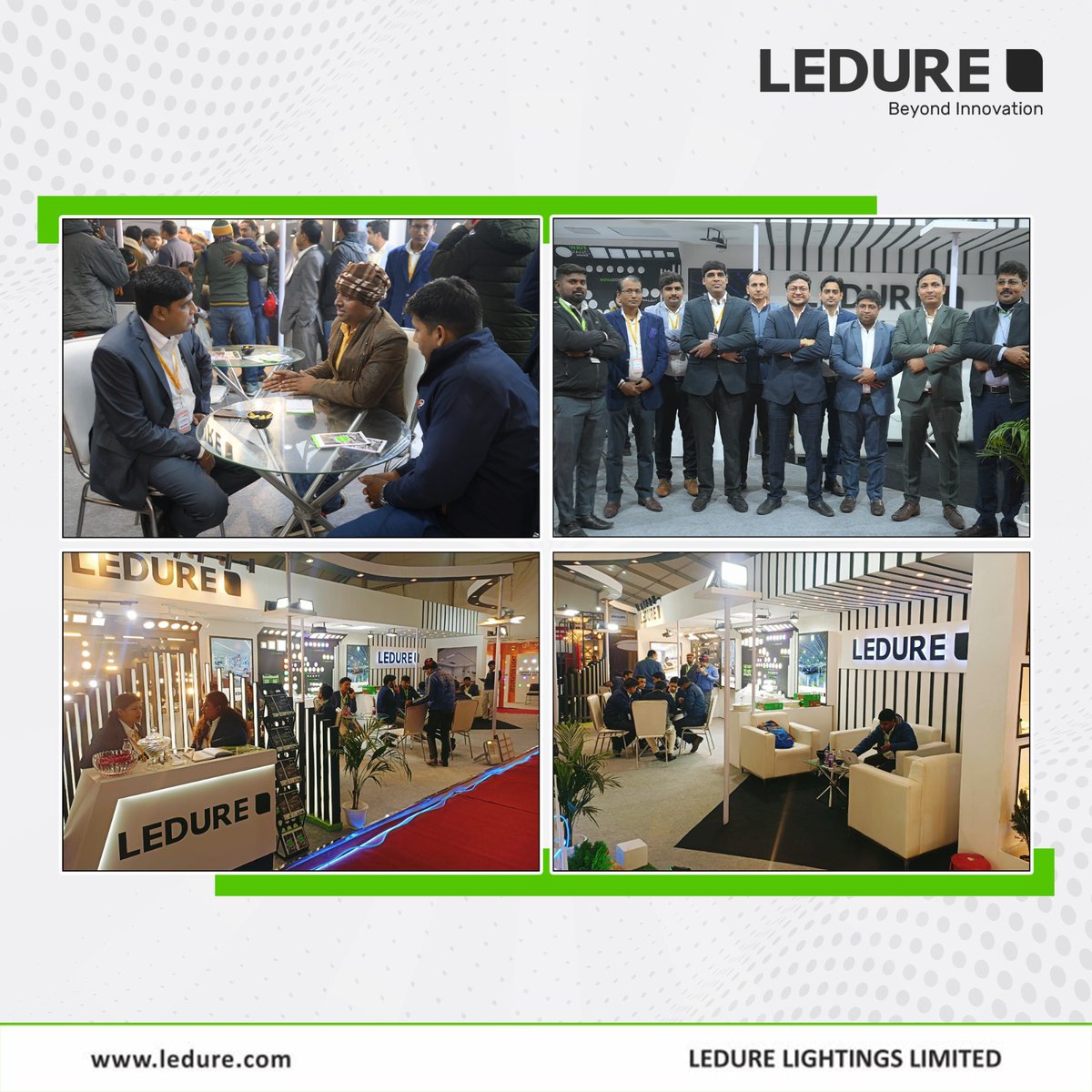 LEDURELIGHTINGS's tweet photo. We were delighted to showcase our range of LED Lights in the Bihar Electrical Trade Show in Patna and witness your presence there.
Here are some special moments from the show.
#Ledure #LedureIndia #LEDlights #BiharElectricalTradeShow #BiharExpo #Bihar #Patna #LedureLEDlights https://t.co/Y1h8LdCQER