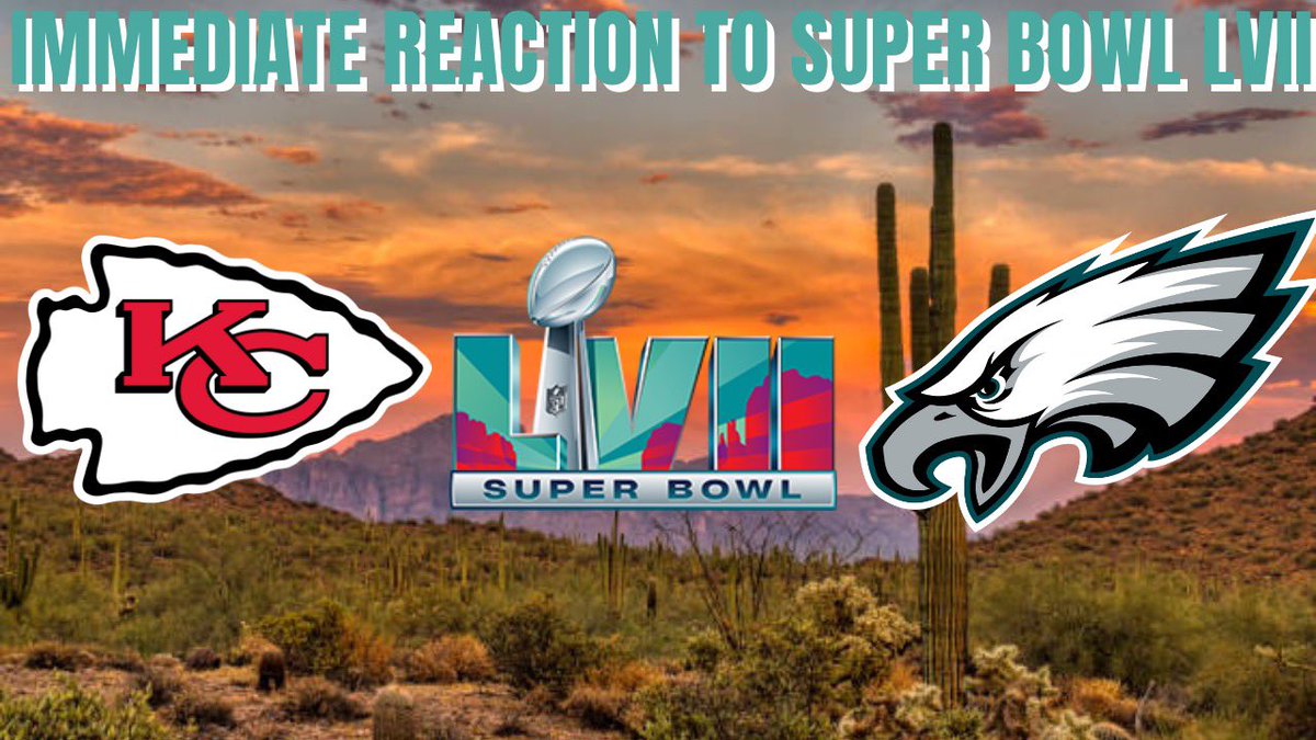 The #SuperBowlLVII matchup is set! In today’s video I break down the games today and give a slight preview into the game

Watch here:youtu.be/XG80z_aYbtk

#NFL #NFLPlayoffs #Eagles #FlyEaglesFly #Chiefs #ChiefsKingdom #AFCChampionship #NFCChampionship #PatrickMahomes #HurtsSzn