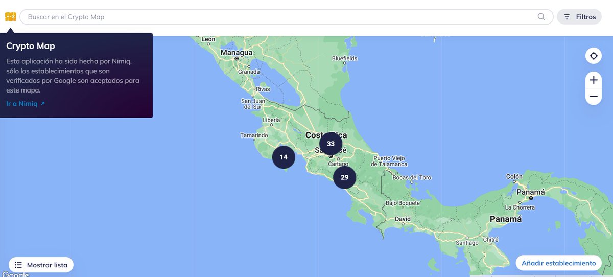 muguika's tweet image. And as a golden brooch we got Ricardo and Roberto from @nimiq who where bold and had everyone creating a crypto wallet on the spot!... and encouraged local producers to start accepting crypto and put Monteverde in the #cryptomap as a way to promote tourism map.nimiq.com
