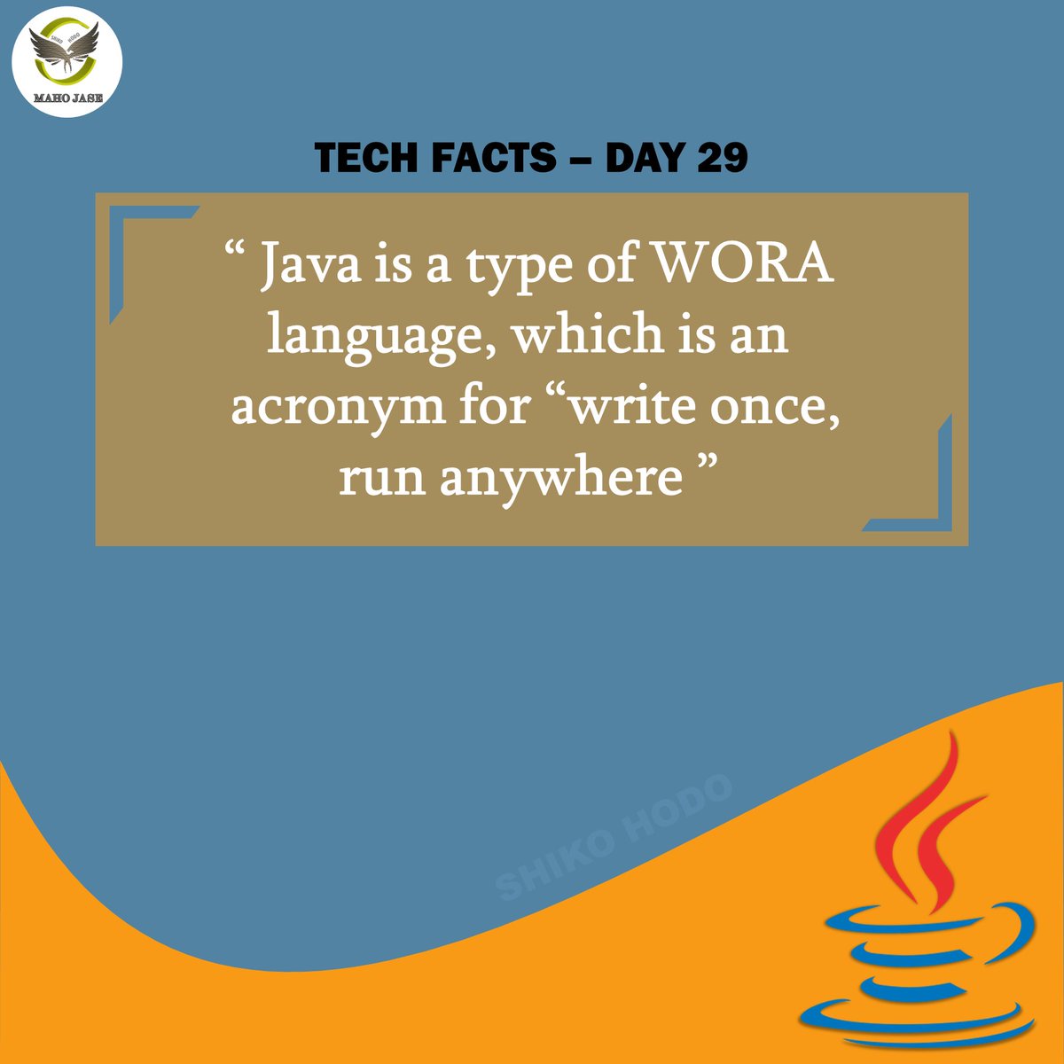 Tech Facts - Day 29

#javascript #javaprogramming #javatech #techfacts #factsday29 #language #fullstackjava