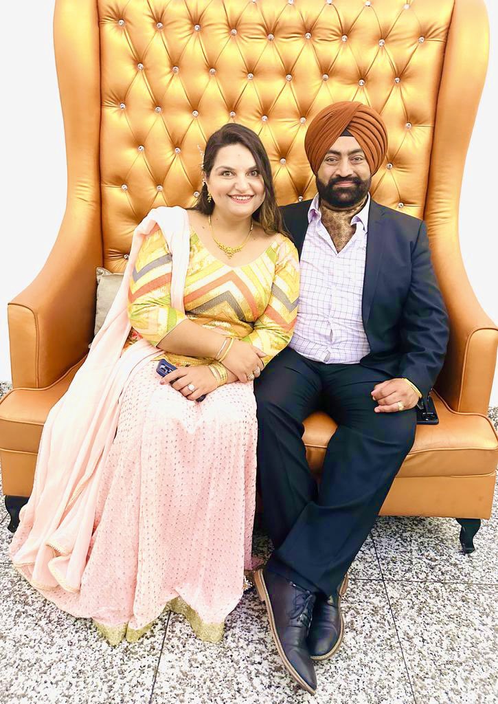 jugnu30's tweet photo. Congratulations to @MandyKang17 Mandy Kang,Sukhjinder Singh ji..&amp; to all Kang &amp; Sidhu Family on Simran and Ajit’s wedding reception..A fabulous evening❤️ https://t.co/jhmAFEWwel
