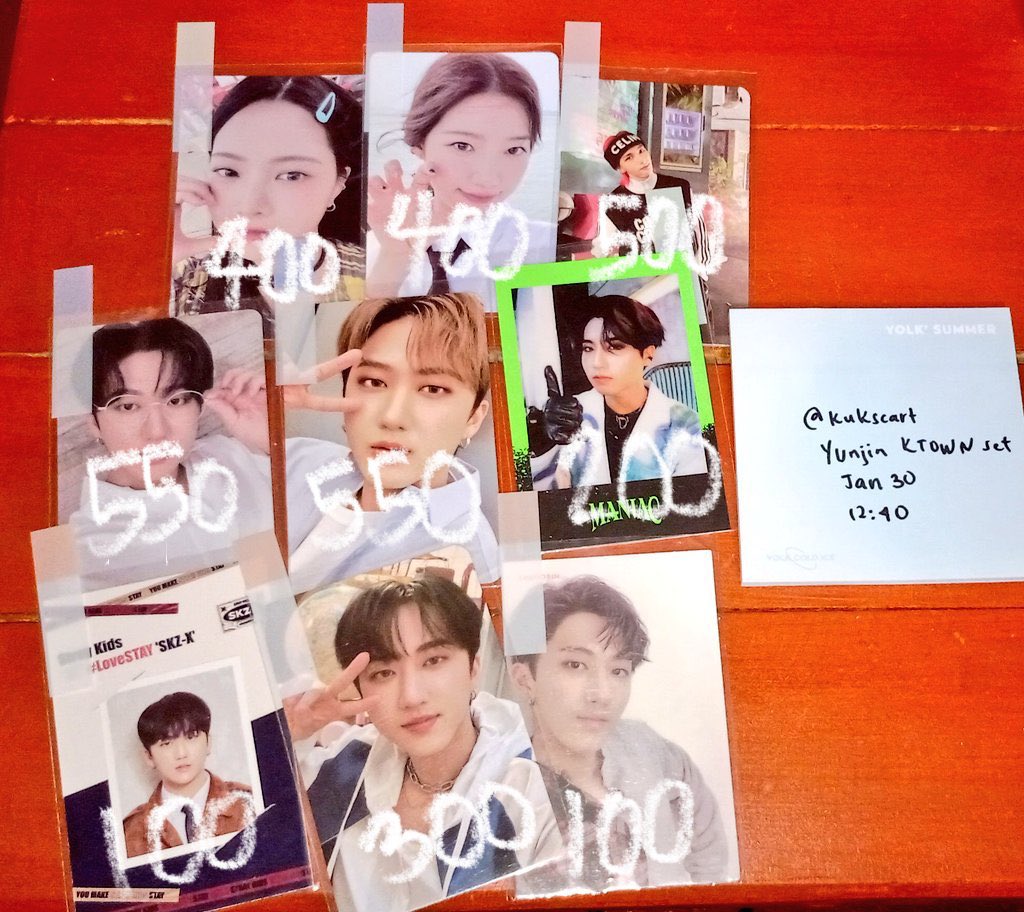moarmyswith's tweet photo. wts lfb ph β #KuksToGo
isa j yoon sanrio + yunjin tulips set
β±4,500
sanrio set onhand
yunjin tulips & 2nd pic stbo
check reply for sanrio set condi
https://t.co/jc30zv0ZvO
t. stayc wnl hk hello kitty withmuu le sserafim antifragile vol 3 https://t.co/pR6Bsph1cn