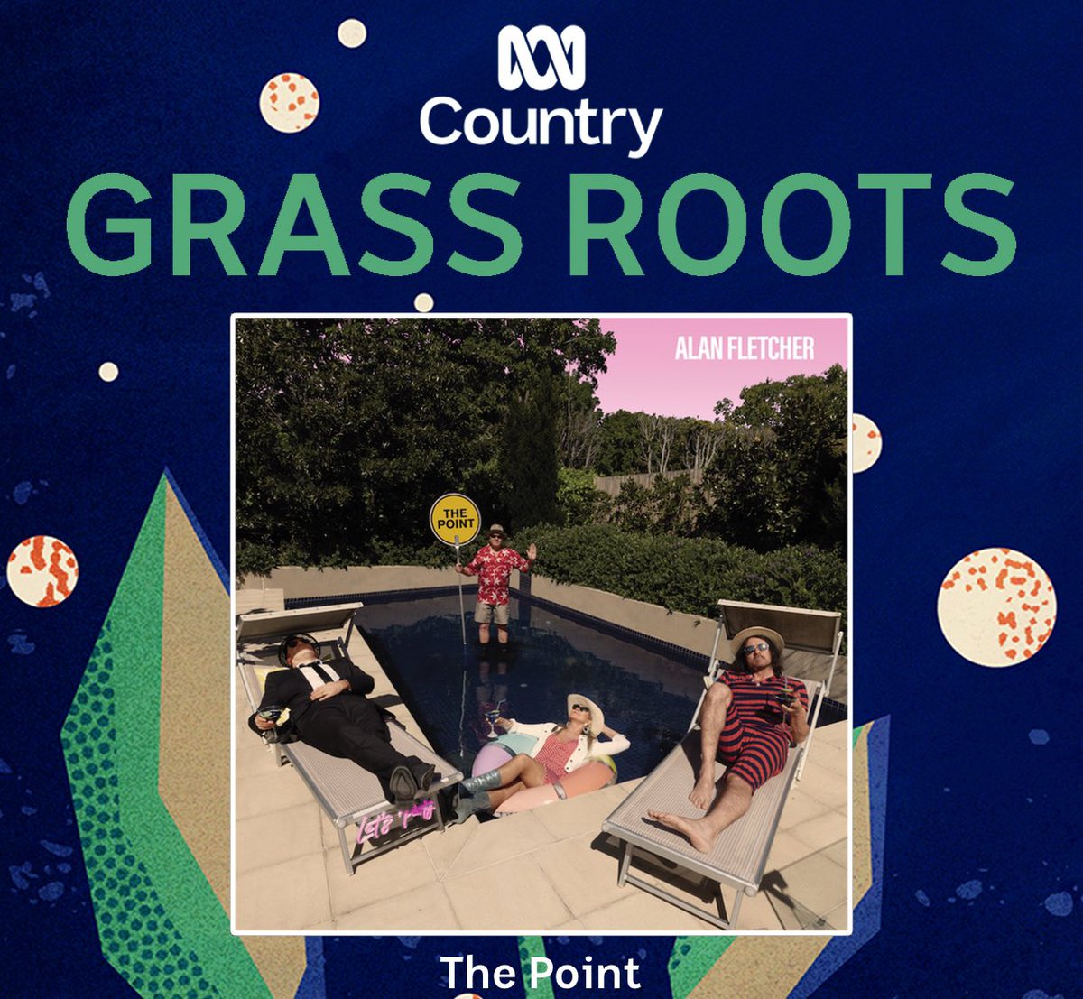 alanfletcher's tweet image. My new album “The Point” will get a preview on ABC Country Grass Roots this week. Monday (today) @ 9pm 
REPEAT 1: Tuesday @ 12pm AET 
REPEAT 2: Thursday @ 1pm AET 
Listen from anywhere in the world, online ab.co/2rDk6Yk or via the ABC Listen APP”  @ABCCountry #ABCRadio