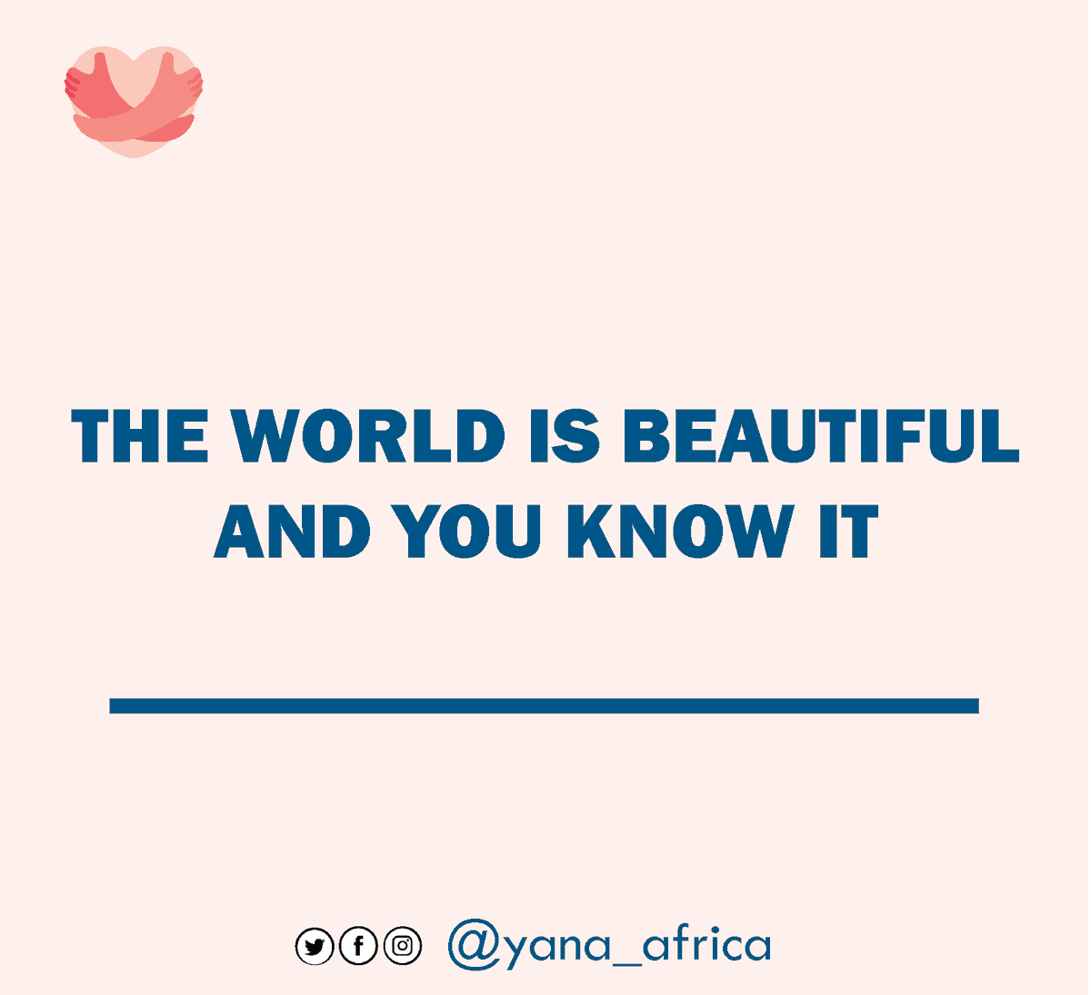 yana_africa's tweet photo. Affirmation of the Day
I let go of all that has allowed me to settle for smugness. 
#saywithus

I am enough. 
I will be ok.
I am capable.

Follow @yana_africa for your mental health.
#mentalhealthstigma #mentalhealthblog #mentalhealth #mentalhealthcounseling https://t.co/bXBiXPE4R2