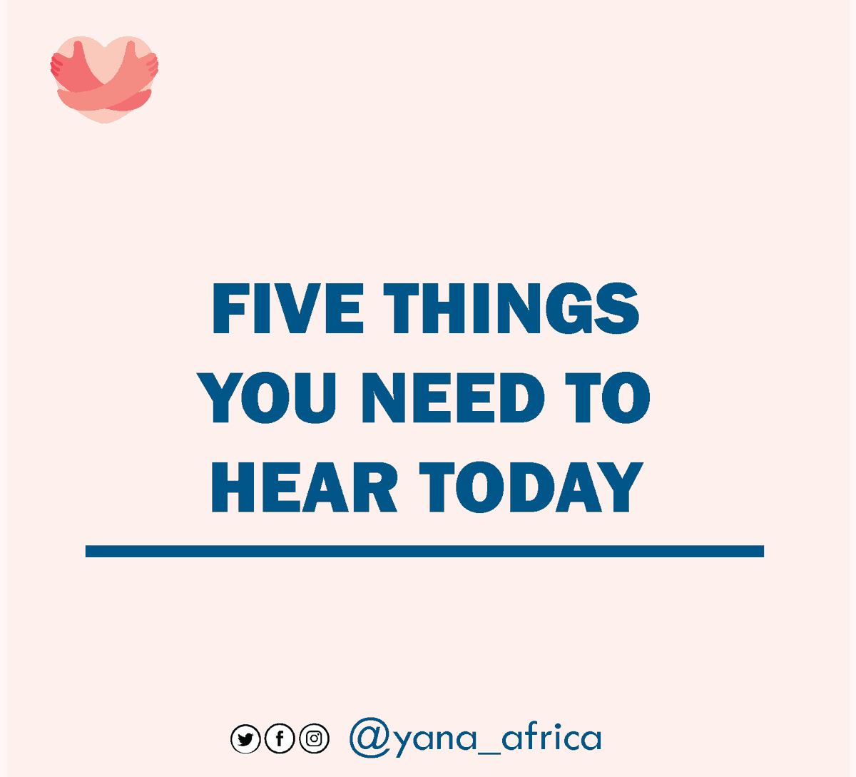 yana_africa's tweet photo. Affirmation of the Day
I let go of all that has allowed me to settle for smugness. 
#saywithus

I am enough. 
I will be ok.
I am capable.

Follow @yana_africa for your mental health.
#mentalhealthstigma #mentalhealthblog #mentalhealth #mentalhealthcounseling https://t.co/bXBiXPE4R2