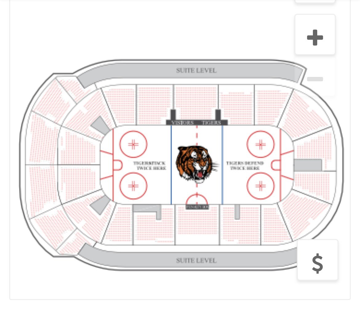 Not a blue seat left to click on for February 5 at Co-op Place. Between <a href="/WHLPats/">Regina Pats</a> &amp; <a href="/tigershockey/">Medicine Hat Tigers</a> Looks like a complete sellout unless standing room seats will be released. May as well get started with the Feb 4th game Vs Rival Lethbridge as well this week #MedHat #WHL