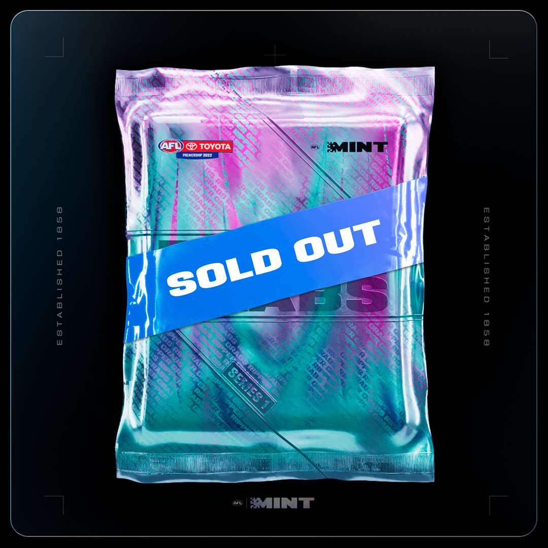 AFLMint's tweet photo. 🎉Ripper Grabs 8 packs are now SOLD OUT!

ℹ That means 2 and 8 packs are now no longer on the market but we still have 5 packs available to buy here: https://t.co/yaLMTUTZ0I

🙏Thank you to our wonderful community for your support. 
#AFLMint #AFL @animocabrands #NFT #SoldOut https://t.co/kTtbZOvcv9
