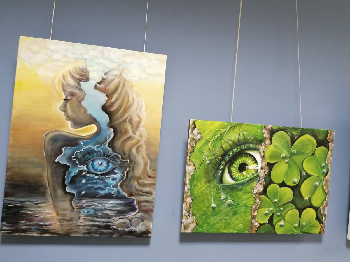 Good morning wonderful people! Unity and Harmony is the name of my oil painting. She participates in the selection for the gallery <a href="/ArtifactDotArt/">Artifact</a> Everyone sees something different in her. What associations?.. If you like my work, vote and help me please! artifact.art/apply/0x0d73D6…