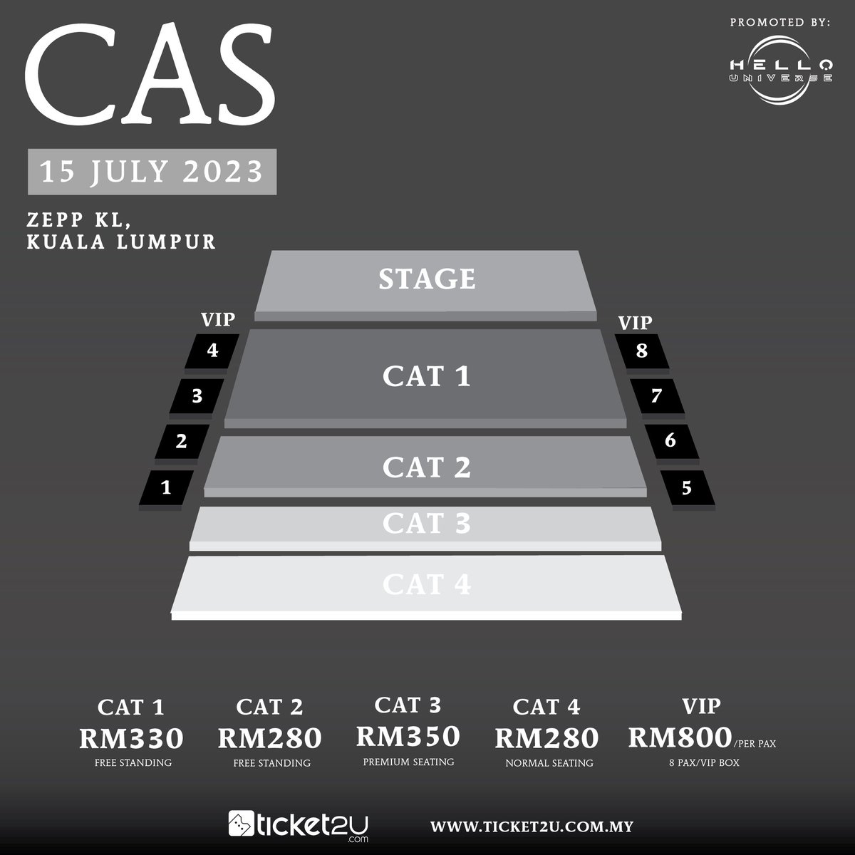xdidiandrax's tweet photo. 𝐂𝐀𝐒 𝐋𝐈𝐕𝐄 𝐈𝐍 𝐊𝐔𝐀𝐋𝐀 𝐋𝐔𝐌𝐏𝐔𝐑

15 July • 8:30pm • Zepp KL
Tickets available 3 February (11am)
https://t.co/icjLzt6WnD 

#CASLiveInKL https://t.co/EuqZDcAYaI