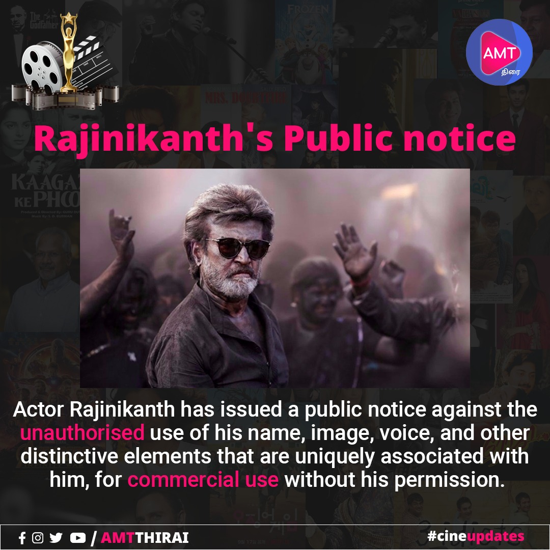Rajini's Statement
.
.
.
Follow us @AMT_Thirai for more cinema Updates
.
.
.
#SuperstarRajinikanth #RajinikanthArmy #thalaivarFans #SuperstarRajini #RajiniFansTeam #Jailer
#Endhiran #Annaatthe #rajinistyle #rajinified #Rajinism #Rajni #rajnikant #rajnikanth #Rajini #Rajinifans