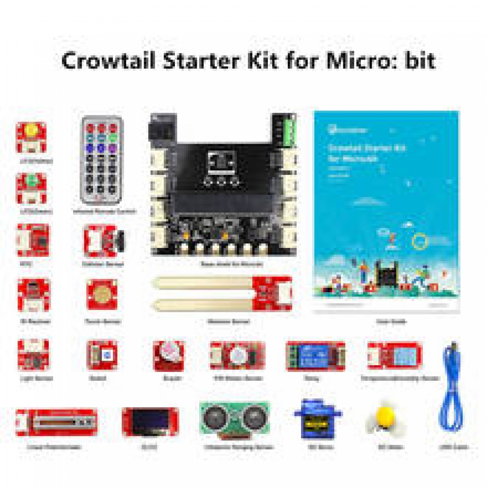 Elecrow Crowtail Starter Kit for Micro:bit Programming Learning Kit with 20 Lessons Computer Electronic DIY Kit Kid's Gift

$74.52

FREE Shipping 🌍

 #kitchen #wallart

Tag a friend who would love this!

Buy one here ——> ghmarketing.shop/elecrow-crowta…