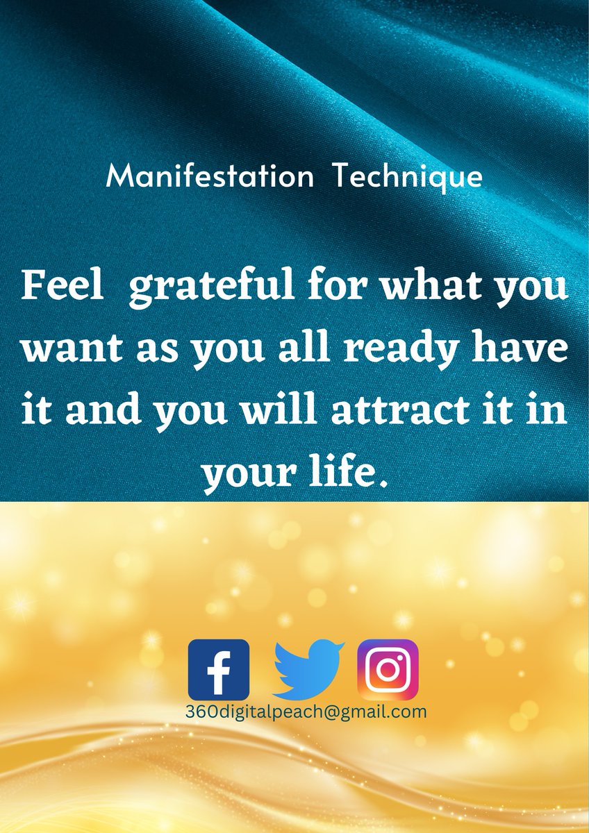 360digitalP's tweet photo. The best way to manifest what you want,is to feel grateful and feel the emotions, Visualize it as you already have it and you will manifest it in your life.
#manifestation 
#success
#lawofattraction 
#Affirmation #quotes https://t.co/WFJM2uheGh