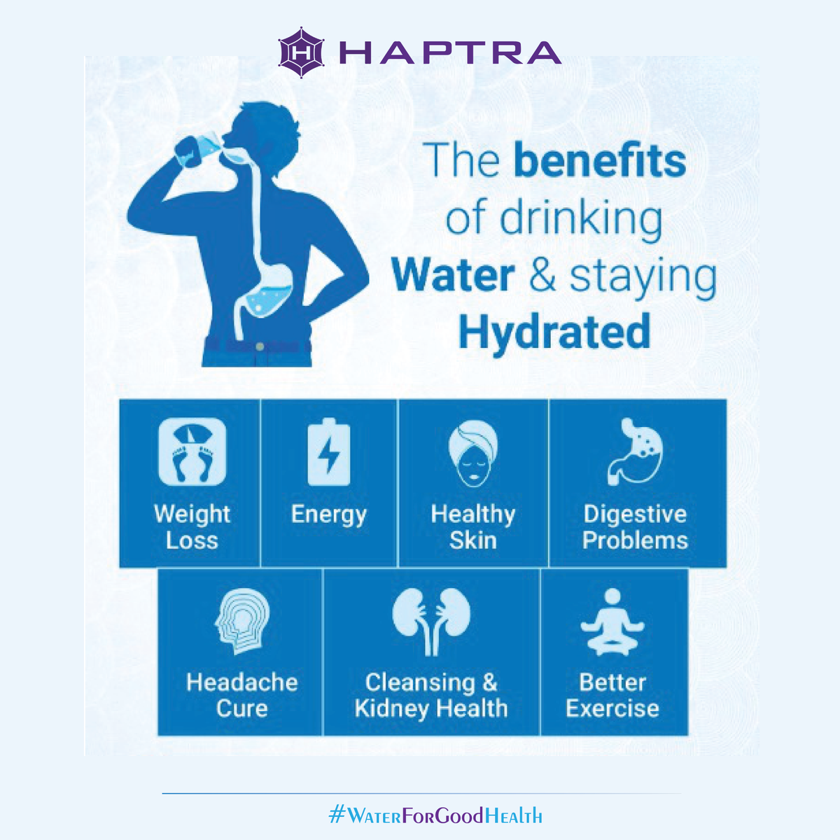 HaptraIndia's tweet photo. The benefits of drinking water &amp; staying Hydrated
.
.
#Haptra #ionizer #trueionizer #hydrogenwater #bonehealth #weightloss #weightgain #fitness #hydrogenwater #healthysikar #haptraions #antioxidants #healthbenefits #haptrawater #haptrahealthcare #haptraindia #alkalineionizedwater https://t.co/MC6ZNsKWwn
