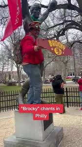 DrJSPatton's tweet image. Due to the region I live in, I haven’t said much about the NFC Championship game. But it was clear Niners fans didn’t respect us and the Philadelphia Eagles and they took it personally. Don’t. Mess. With. The. Rocky. Statue. #IgglePhan #OneMoreWin