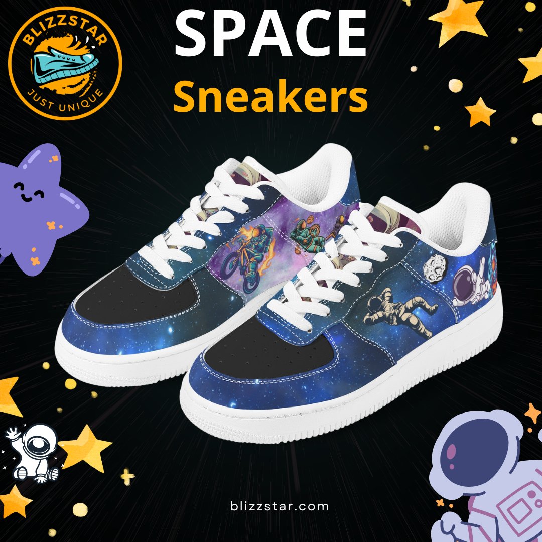 my_BlizzStyle's tweet image. Blast off into space with these unique and cool sneakers!
#SpaceSneakers #AstronautKicks #GalacticFashion #OutOfThisWorldStyle 
#CosmicFootwear #StellarStyle #TrendsetterKicks #UniverseInspired #FashionForward #Blizzstar