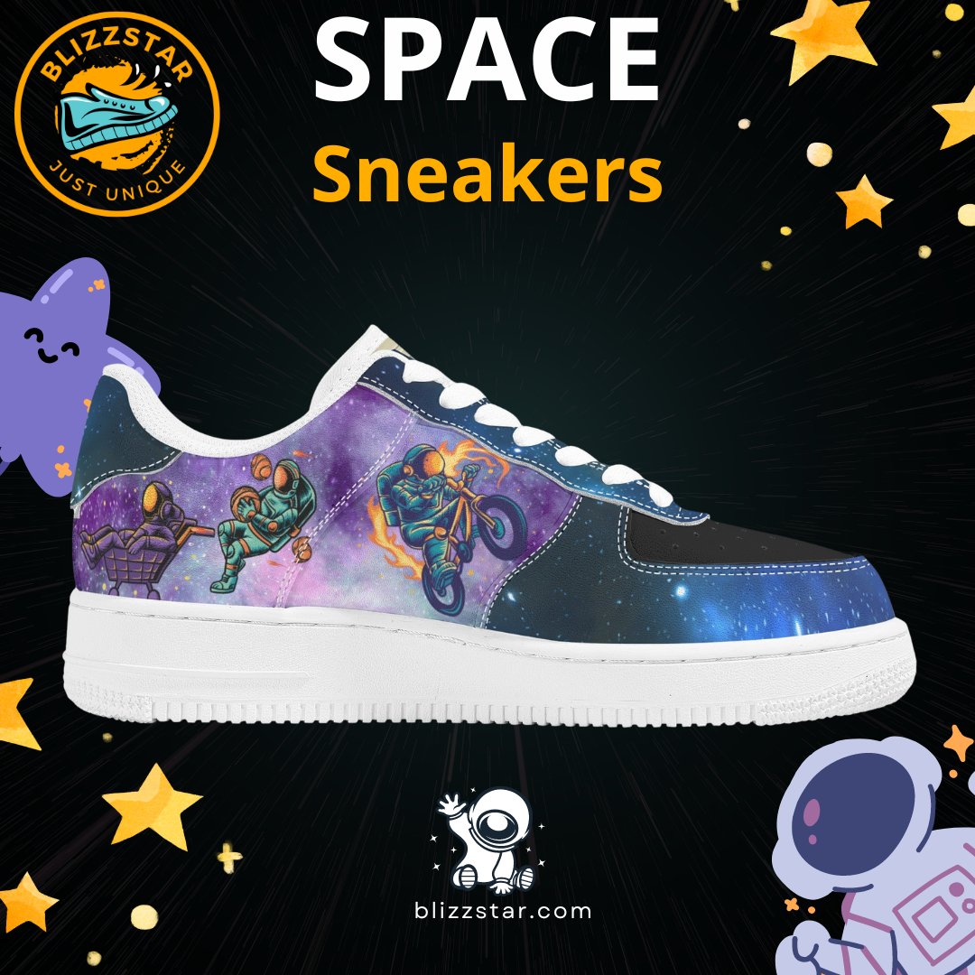 my_BlizzStyle's tweet image. Blast off into space with these unique and cool sneakers!
#SpaceSneakers #AstronautKicks #GalacticFashion #OutOfThisWorldStyle 
#CosmicFootwear #StellarStyle #TrendsetterKicks #UniverseInspired #FashionForward #Blizzstar