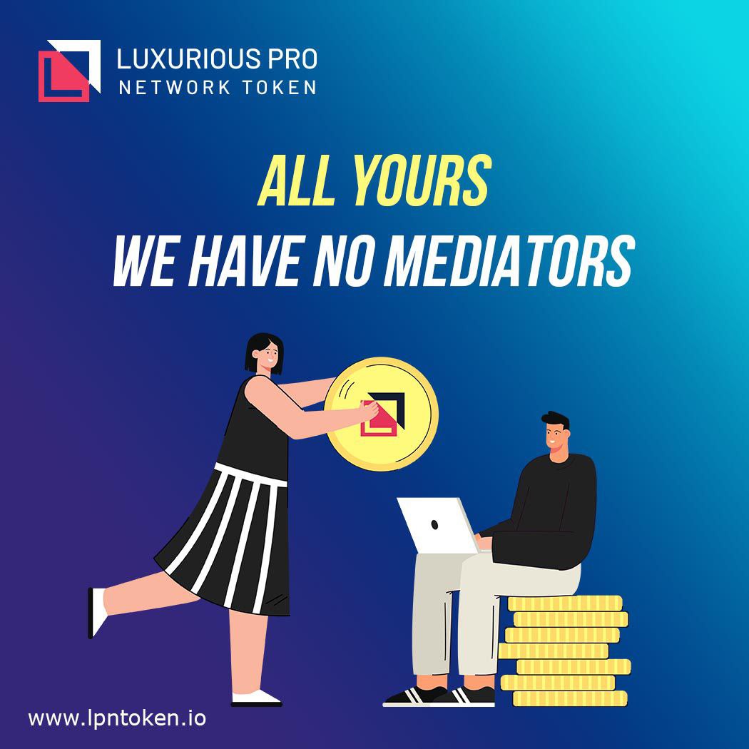 LpnTokenofficia's tweet photo. How about working as a freelancer where there is no mediator at all? Already feeling relaxed? Then make it permanent with LPNT, we have no mediator.
#trading #better #great #lpnt #invest #cryptocurrency #cryptonews #btc #ethereum #money #traders #bitcoinexchange #investment https://t.co/2SGDqqcw5m