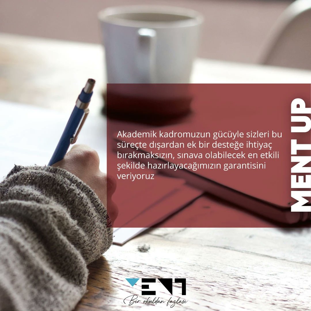 Okulumuzun dinamik eğitim ve yönetim kadrosu, yalnızca bilgi vermeyi değil, öğrencilerimizin edindiği bilgileri kavrayarak kullanmasını amaçlayan modelleriyle öğrenci merkezli eğitim sistemini temele alır.

#MentKoleji #MentX #BirOkuldanFazlası #MentliOlmakAyrıcalıktır