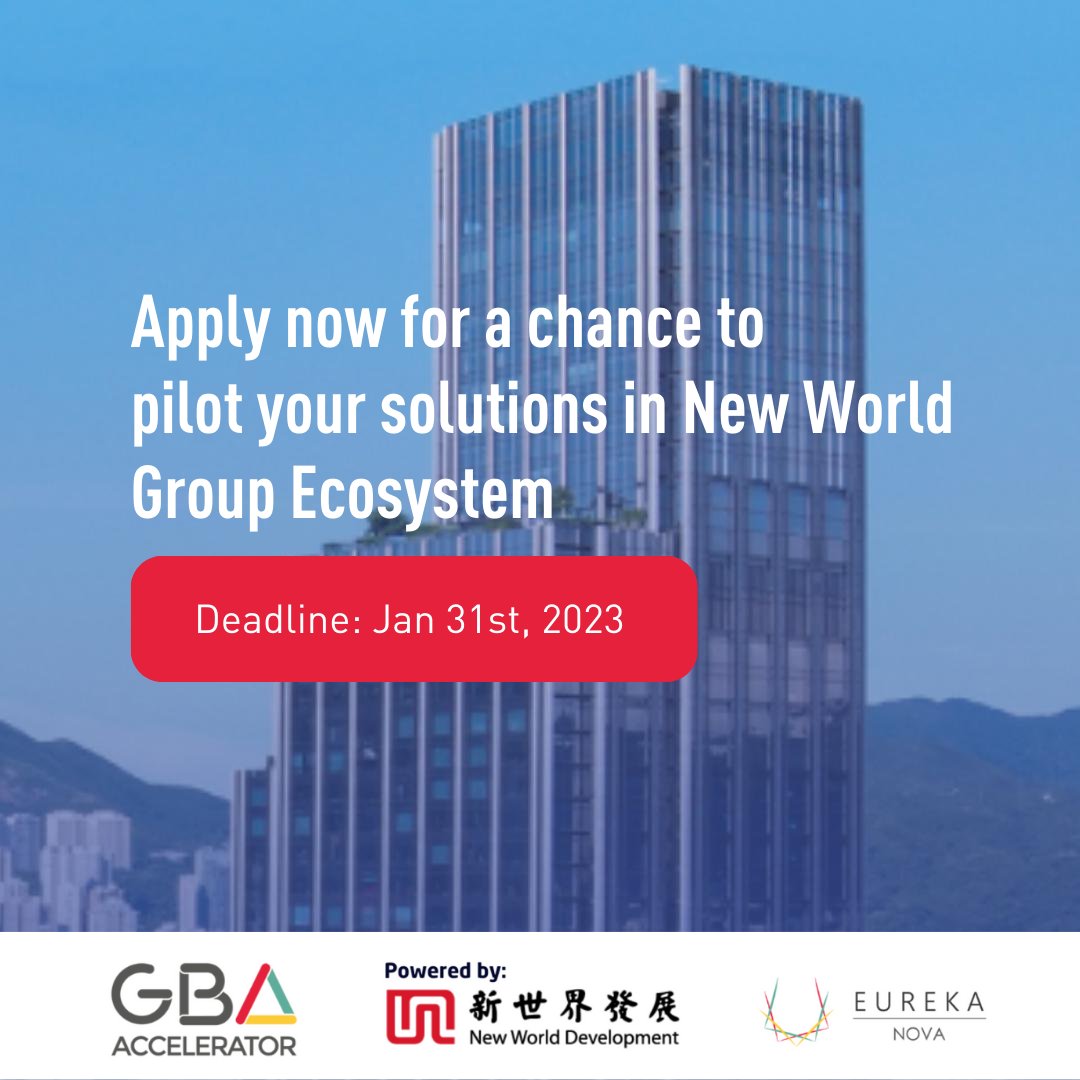 Last chance to join GBA Accelerator 2023 cohort 2! Support for supply chain, logistics, &amp; robotics startups. Pilot solutions, connect with experts, get tech support &amp; media exposure. Apply by Jan 31! 
🔗 Apply now: flair.founderslair.com/project/62eb48…

#GBAaccelerator2023