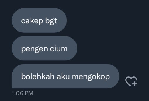 virgaynity's tweet photo. if he doesn't want to ngokop then i don't want him https://t.co/TAiTvZ6kiK