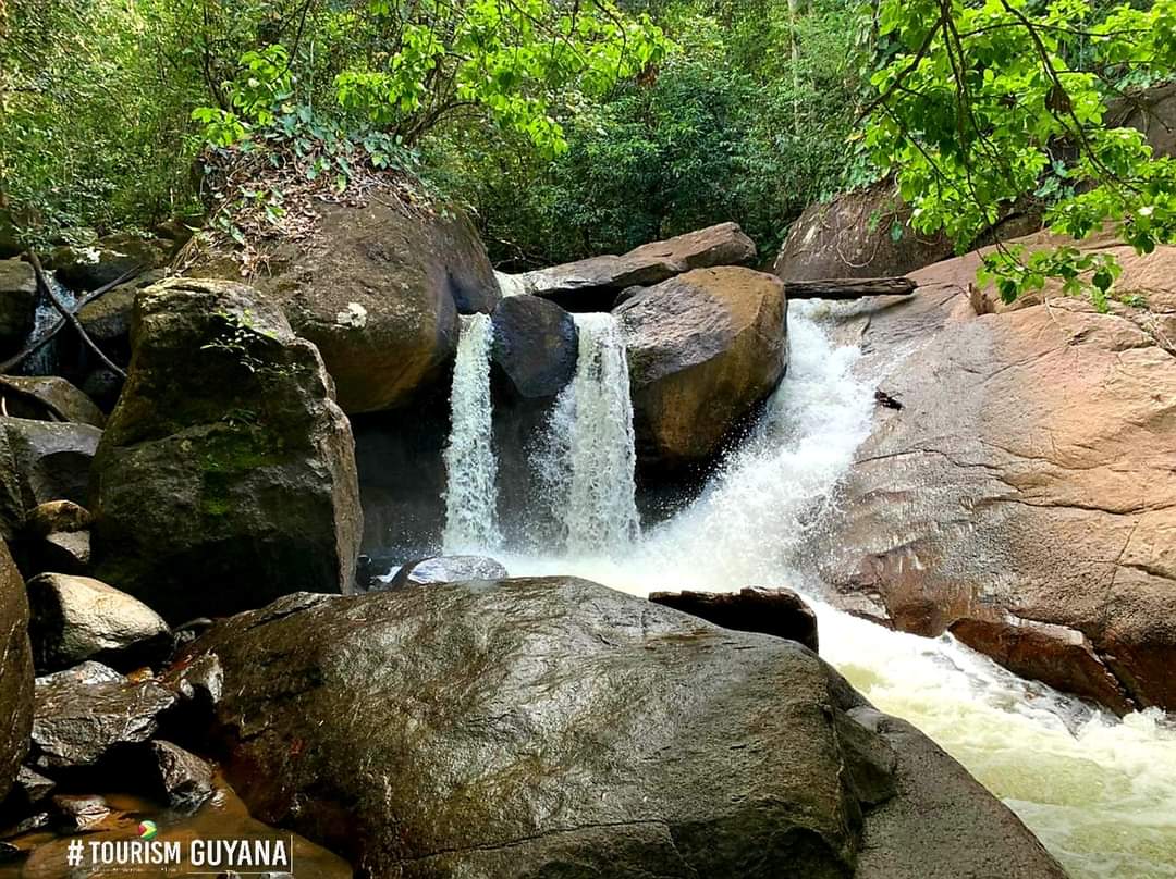 Kumu Falls located in Kumu village region #9. Guyana
#tourismGuyana #travelGuyana #AdventureGuyana #Guyanese