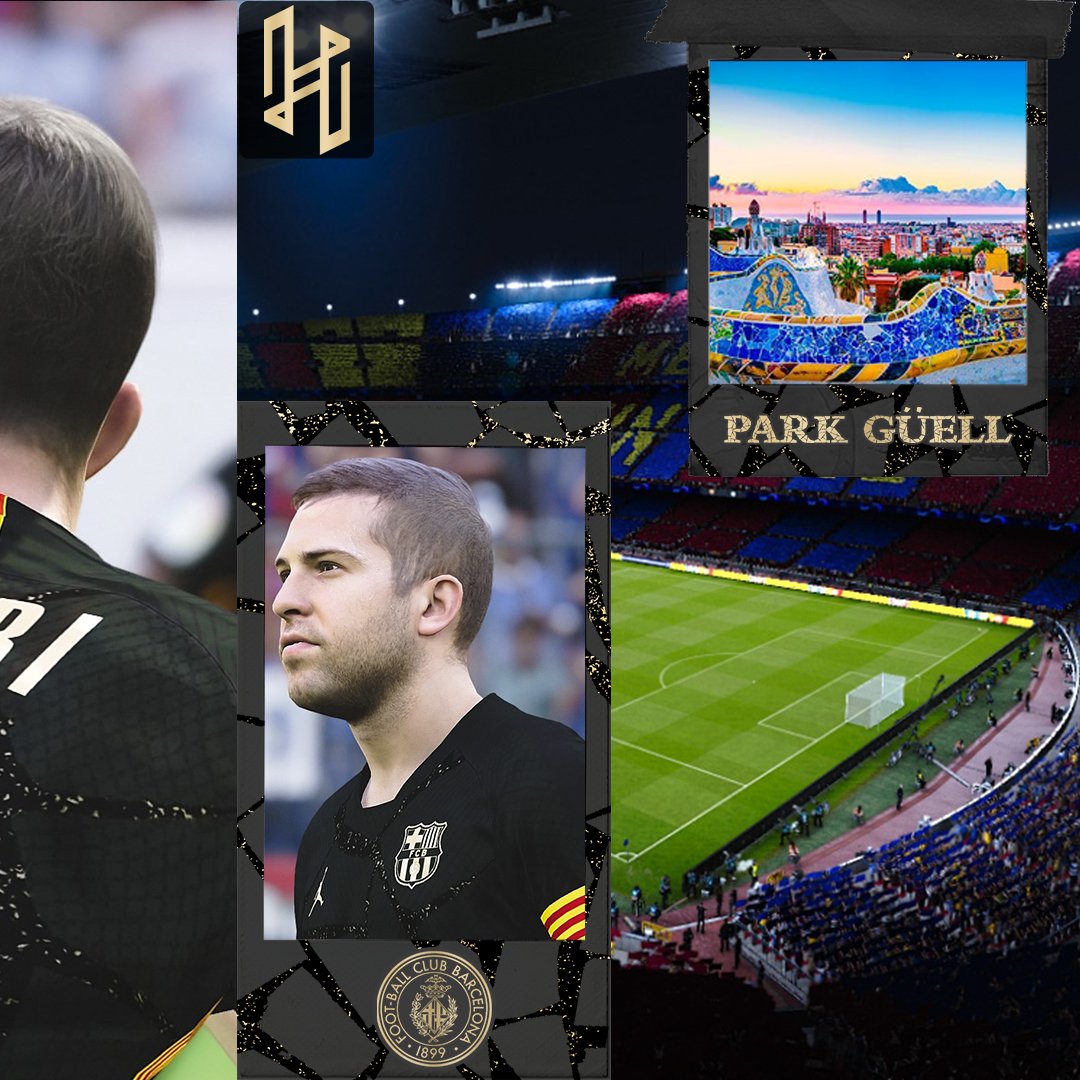 husjoncept's tweet photo. Barcelona |Kit Alternative @fcbarcelona
Black Barcelona Football Club shirt with a pattern referring to Park Guell found in the city of Barcelona, with small details in gold referring to the city at night.
#nikefootball #kitdesign #footballdesign #football #soccerkit #husjo https://t.co/zWTZ9K0c5R
