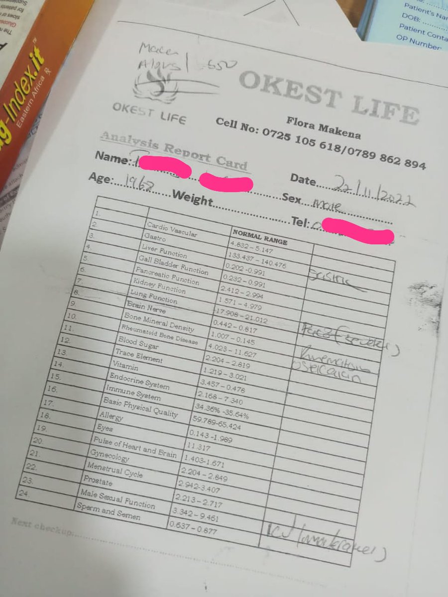 Dr_AustinOmondi's tweet photo. These are the scams that the public need to be protected from.

A patient paid 5k of their hard earned money for this hogwash. https://t.co/YsjJ1RlyWS