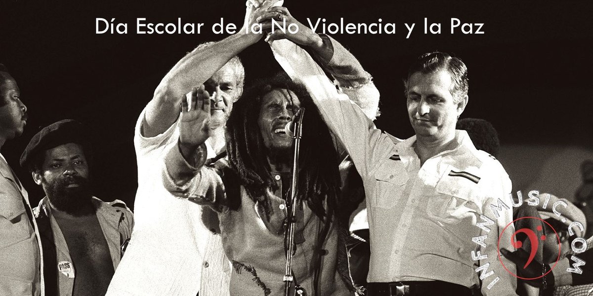 #Diaescolardelanoviolenciaylapaz 

Día para educar en la #Paz y el respeto en el colegio.

En 5º y 6º como ejemplo de buscar lo común frente a la violencia y la guerra.

infanmusic.com/musica/videocl…

#Musica #Educacion #NoViolencia #Diadelapaz #Colegio #centroeducativo