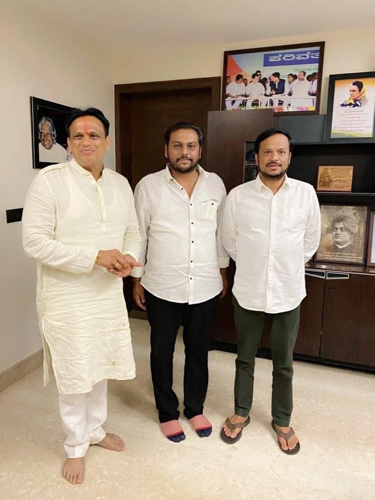 amarjadhav77's tweet photo. Happy Birthday to our Two Leading Stars @MLCvijaysingh &amp; @Dr_Ajay_Singh https://t.co/p6vGEd7St2