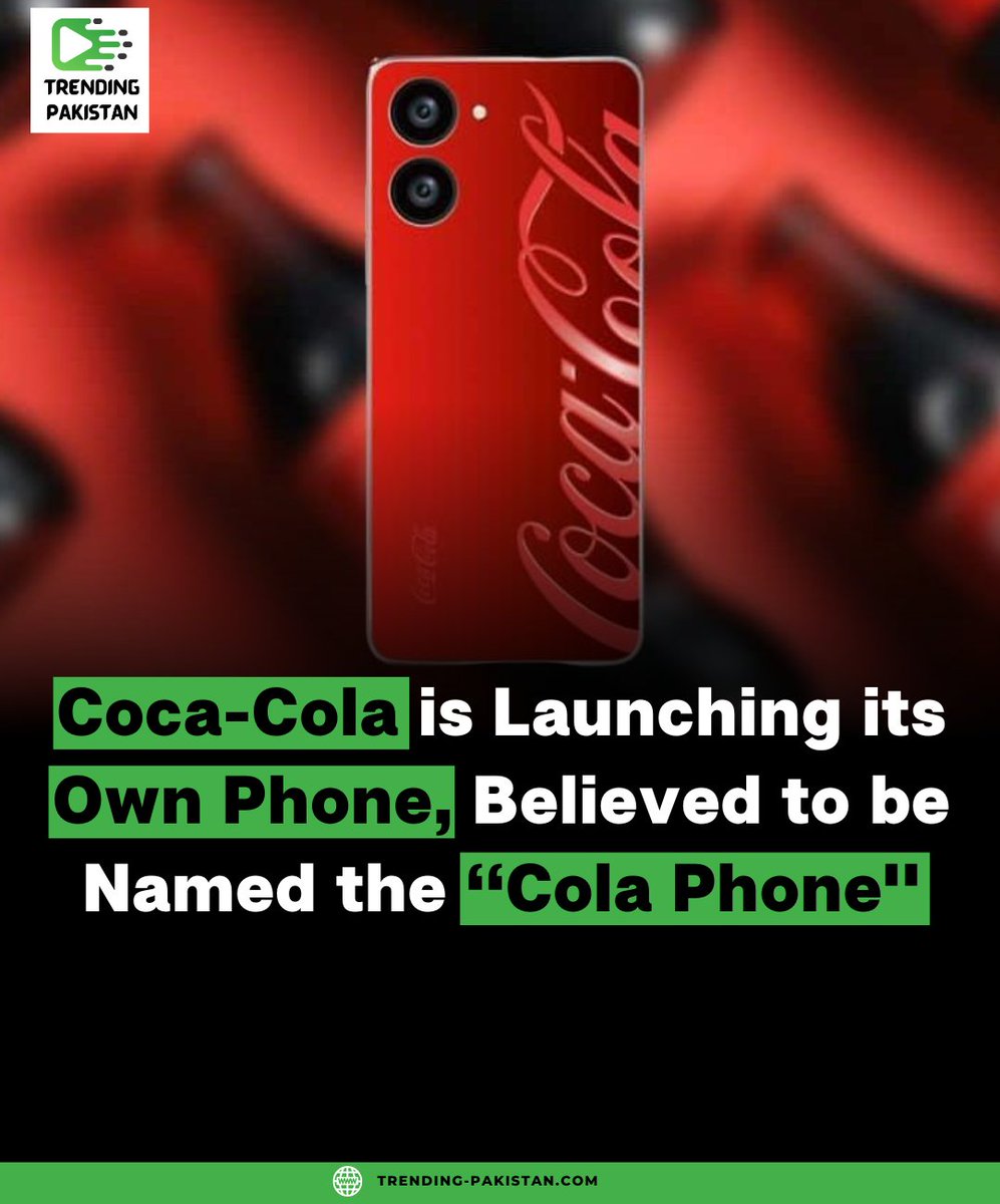 ItsTrendingPAK's tweet photo. Read more: https://t.co/wFgyxXZkpa 

#TrendingPakistan #News #CocaCola #ColaPhone https://t.co/ZJ4F7JCrUz